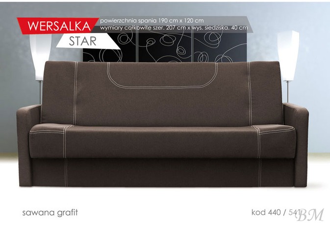 STAR 2 izvelkamais dīvāns