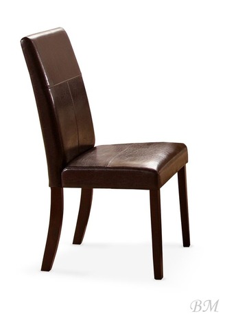 KERRY BIS wenge/dark brown krēsls