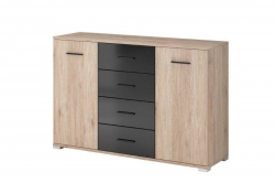 Table FORDI 140-180 pasadena pine / black