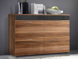 Стол FORDI 140-180 сосна пасадена / черный