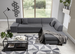 Стол FORDI 140-180 сосна пасадена / черный