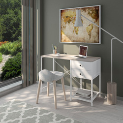 Table FORDI 140-180 pasadena pine / black