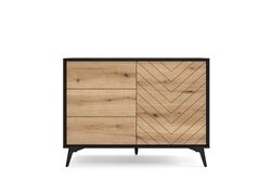 Table FORDI 140-180 pasadena pine / black