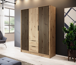 Table FORDI 140-180 pasadena pine / black