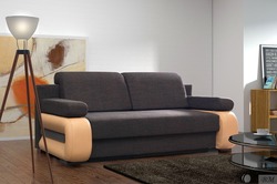 Стол FORDI 140-180 сосна пасадена / черный