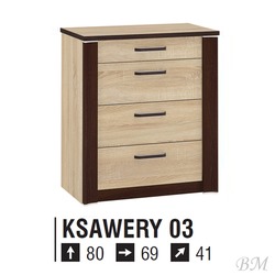 Стол FORDI 140-180 сосна пасадена / черный