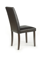 KERRY BIS chair color: wenge/dark brown