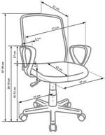 ALEX chair color: black/grey