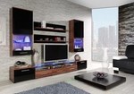 wall unit CAMA II plum/black