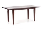 MARCEL extension table color: dark walnut