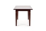MARCEL extension table color: dark walnut