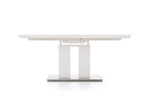 LORENZO extension table color: white