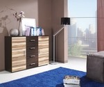 Chest of drawers UNI wenge/ baltimore nut
