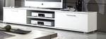 TV Stand ZARA white/white