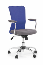 ANDY chair color: grey/blue