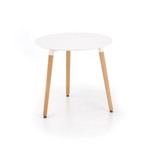 SOCRATES ROUND table color: white