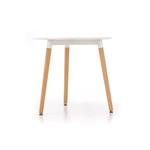 SOCRATES ROUND table color: white