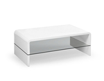 CLAUDIA coffee table color: white