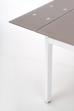 ALSTON extension table color: beige/white