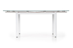 ALSTON extension table color: beige/white