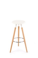 H50 bar stool color: white