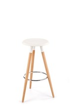 H50 bar stool color: white
