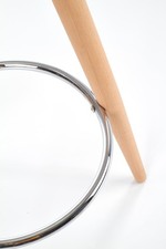 H50 bar stool color: white