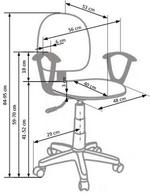 DARIAN BIS chair color: blue