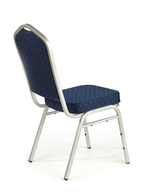 K66 S chair color: blue, silver frame