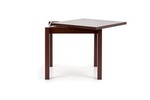 GRACJAN table color: dark walnut