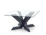 AISHA coffee table color: black