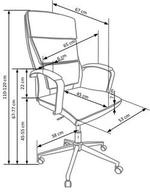 AURELIUS chair color: white