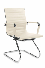PRESTIGE SKID chair color: creamy