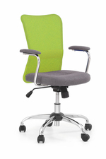 ANDY chair color: grey/lime green