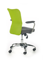 ANDY chair color: grey/lime green