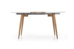 EDWARD extension table, color: honey oak,