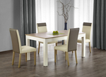 SEWERYN 160/300 cm extension table color: sonoma oak / white