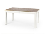 SEWERYN 160/300 cm extension table color: sonoma oak / white