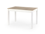 MAURYCY table color: sonoma oak / white