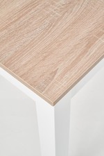 KSAWERY table color: sonoma oak / white