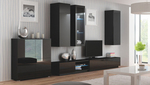 LIVO W-120 hanging cabinet, color: black