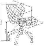 MATRIX children chair, color: white / grey