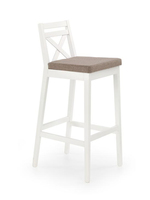 BORYS bar stool, color: white / INARI 23