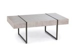 TIFFANY c. table, color: concrete / black