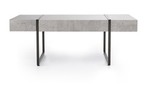 TIFFANY c. table, color: concrete / black