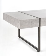 TIFFANY c. table, color: concrete / black