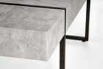 TIFFANY c. table, color: concrete / black