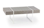 TIFFANY c. table, color: concrete / white