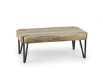 EMILY c.table, color: wold oak / black