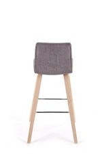 H80 bar stool, color: grey